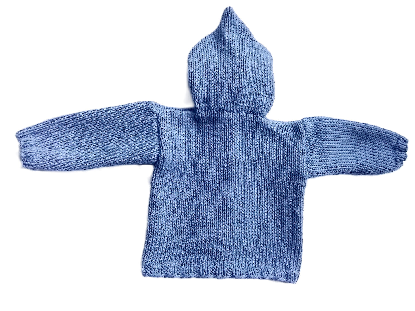 Strickjacke Baby Blau Größe 62/68 und 80/86    3-6 month