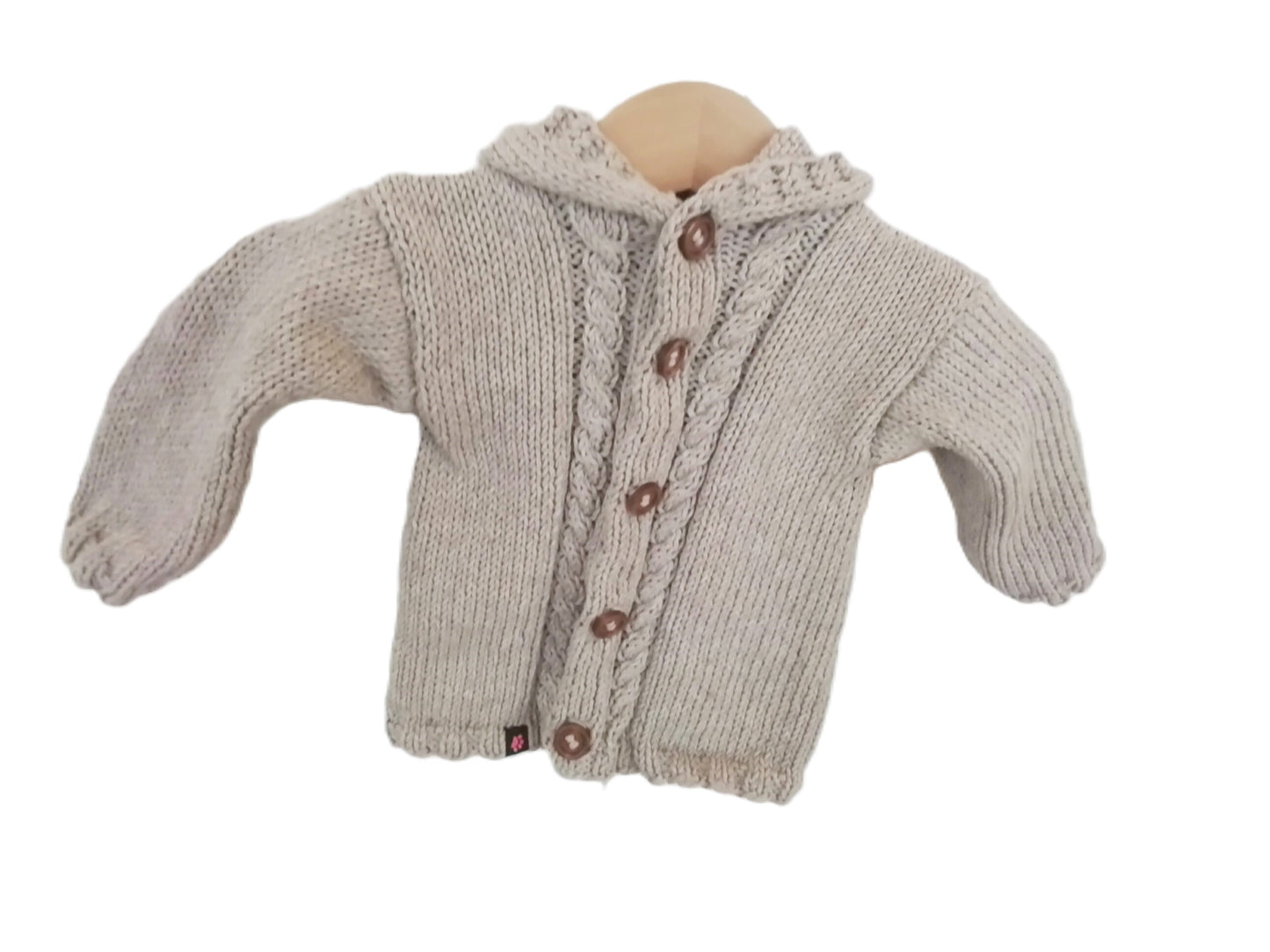 Strickjacke Baby Beige Größe 62/68     3-6 month Shop Pekusch