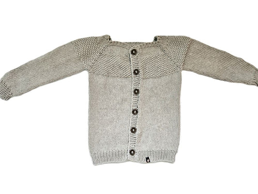 Strickjacke Baby in Beige Größe 80/86 - Shop Pekusch