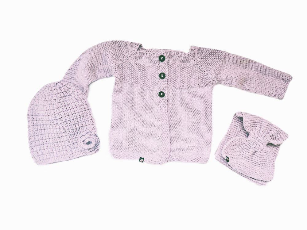 Strickjacke Baby in Rosa und der Größe 74/80   10-12 month Shop Pekusch