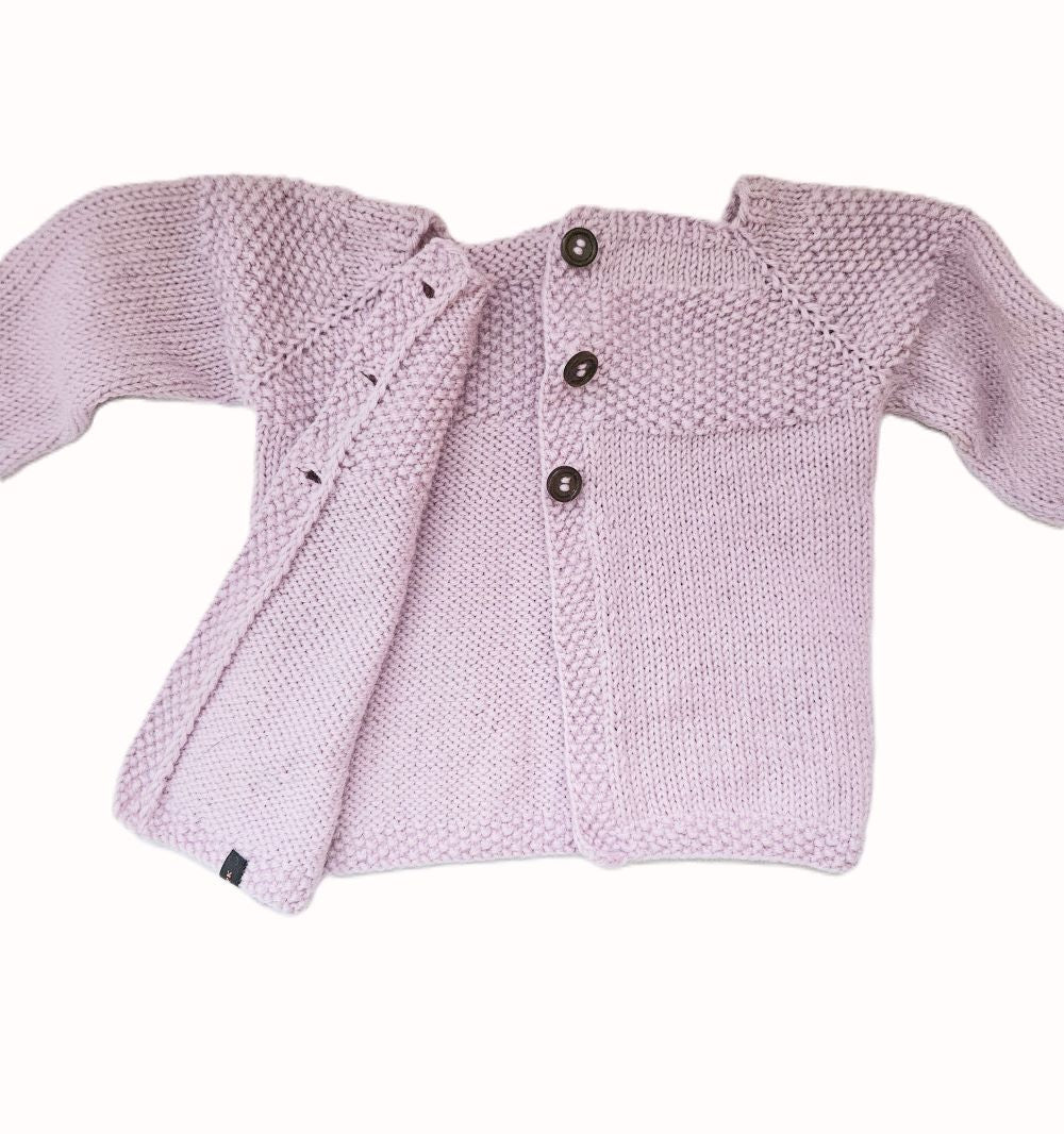 Strickjacke Baby in Rosa und der Größe 74/80   10-12 month Shop Pekusch