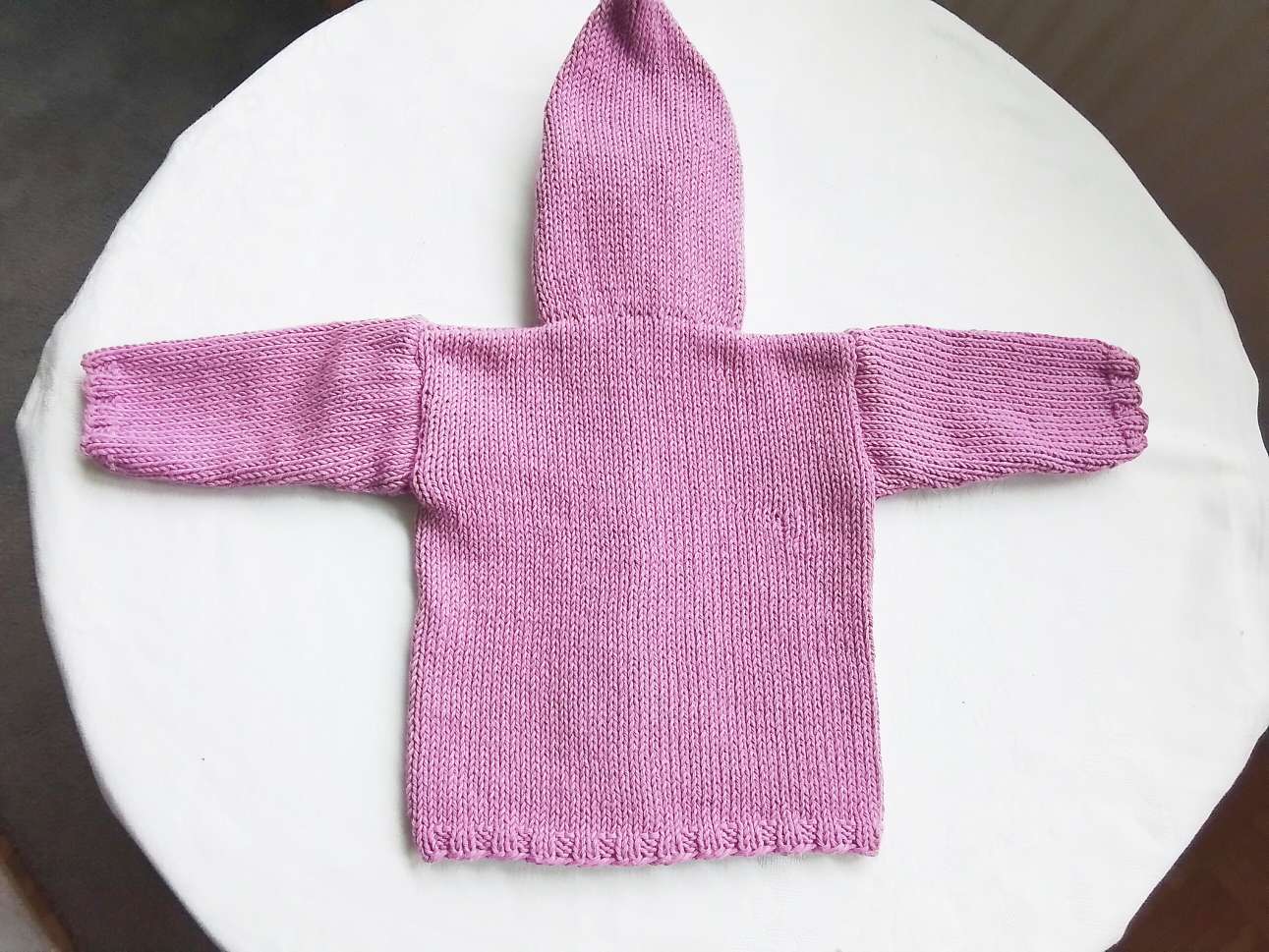 Strickjacke Baby Helllila Größe 62/68  3-6 month Shop Pekusch