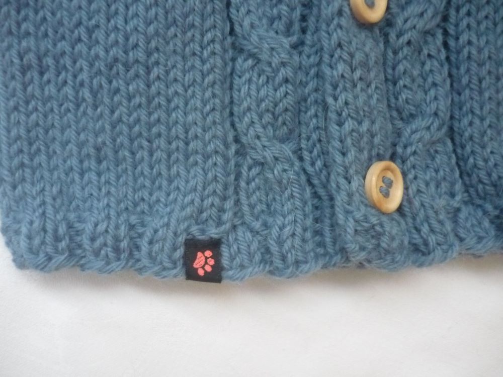 Strickjacke Baby Blau Größe 80/86   12-18 month Shop Pekusch