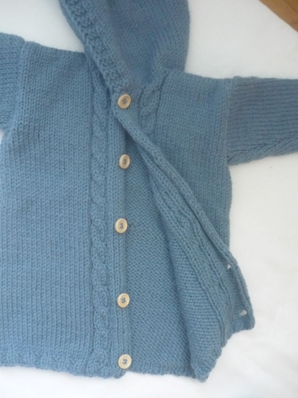 Strickjacke Baby Blau Größe 80/86   12-18 month Shop Pekusch