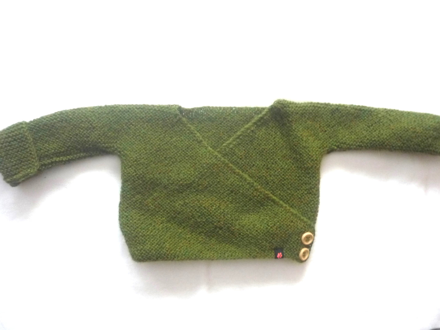 Wickeljacke Baby Grasgrün Größe 62/68 - Shop Pekusch