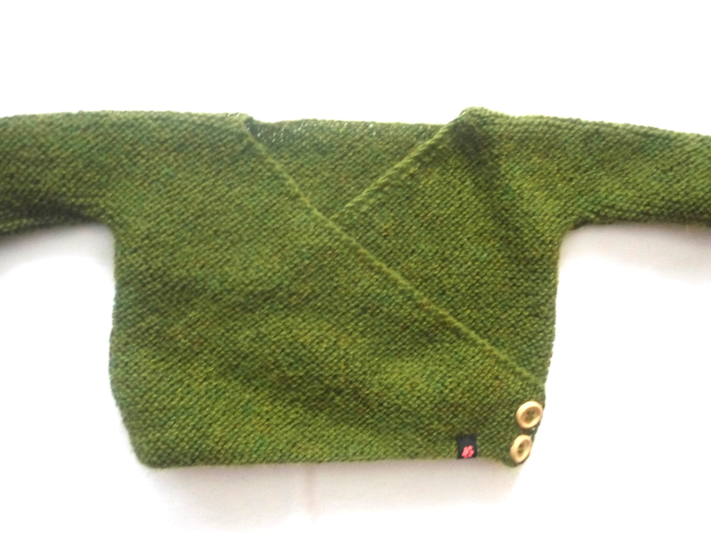 Wickeljacke Baby Grasgrün Größe 62/68 - Shop Pekusch