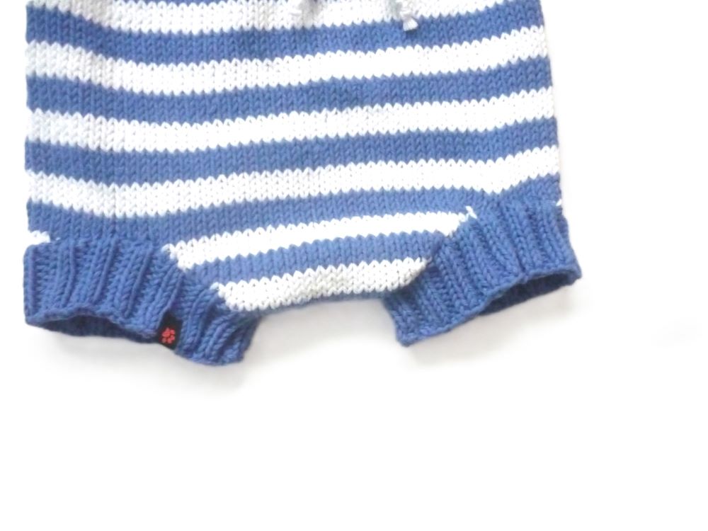 Windelhose Baby Blau/Weiß Größe 62/68   3-6 month Shop Pekusch