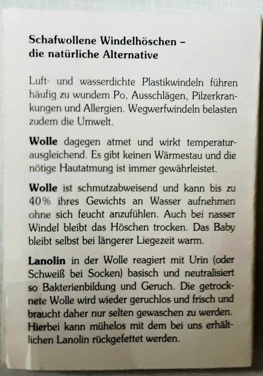 Anleitung Fettwolle