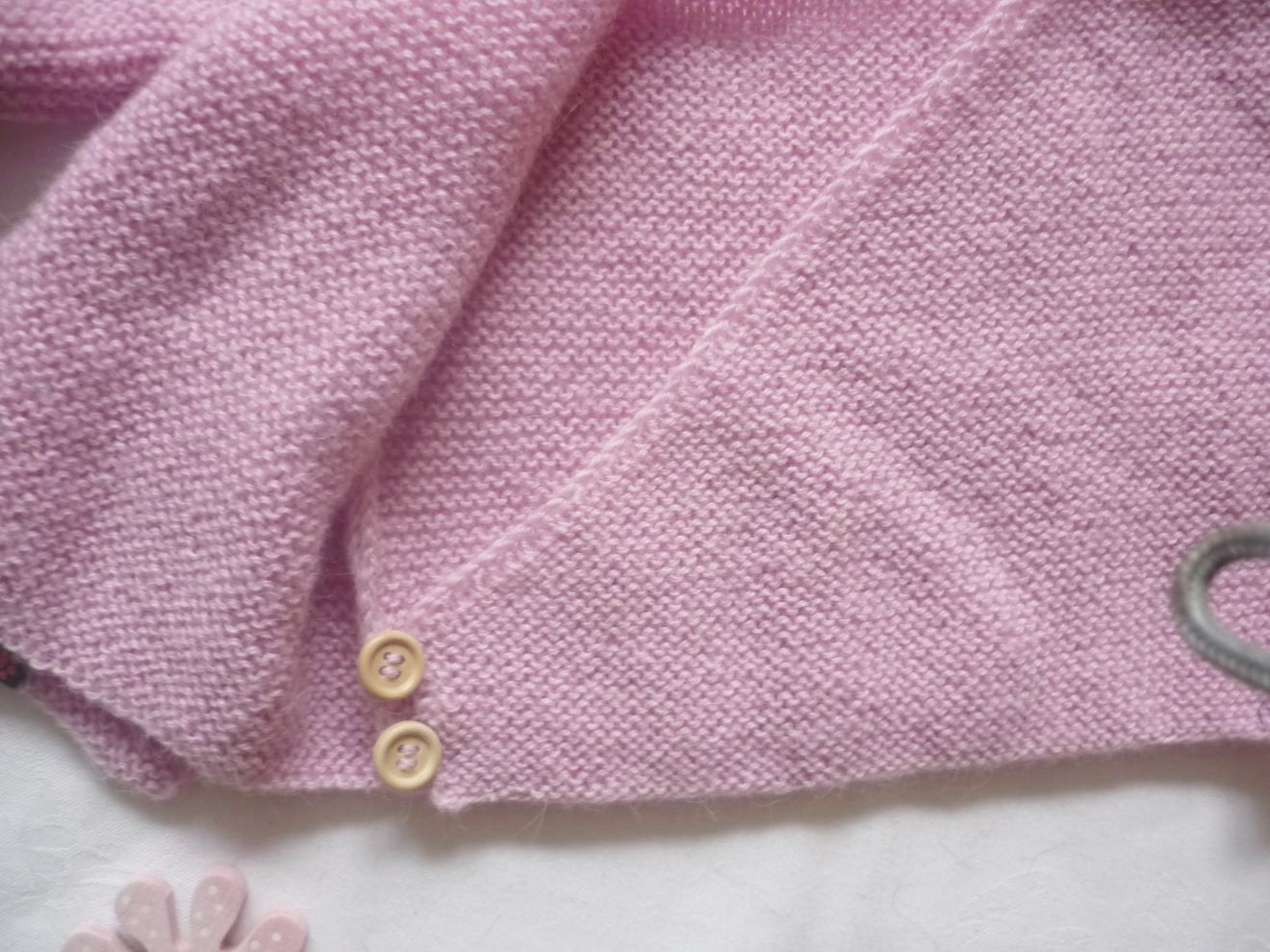 Wickeljacke Baby Rosa Größe 62/68 - Shop Pekusch